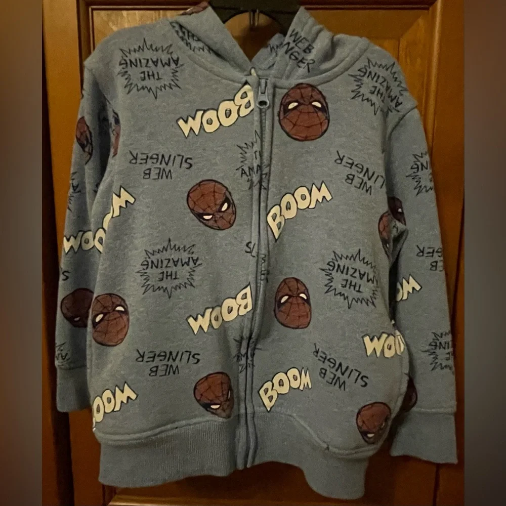 EUC/VGUC Sz 5 Jem Kids' Spidey Boom Graphic Hoodie